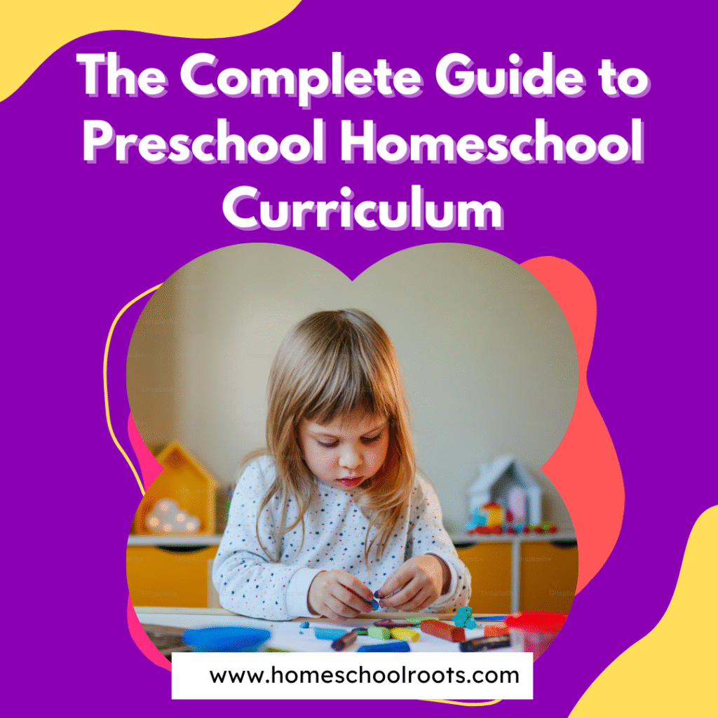 preschool homeschool curriculum
